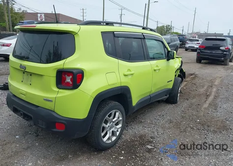 2018 Jeep Renegade Latitude 4X4 from USA, damaged, VIN ZACCJBBB9JPH66373